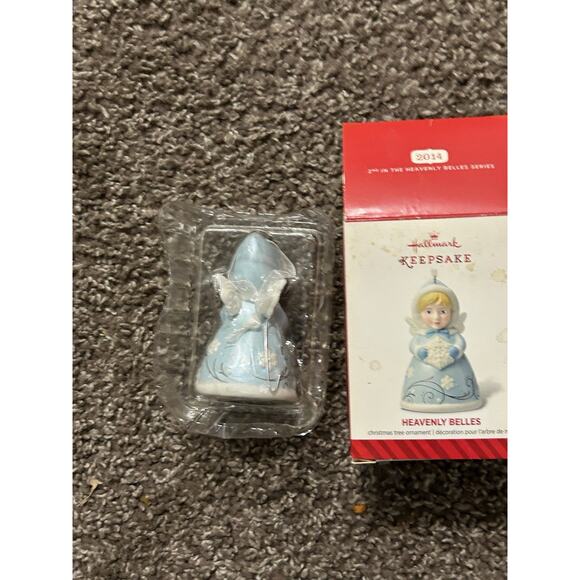Hallmark Keepsake Christmas Tree Ornament Heavenly Belles #2 Angel (2014) - Picture 2 of 2